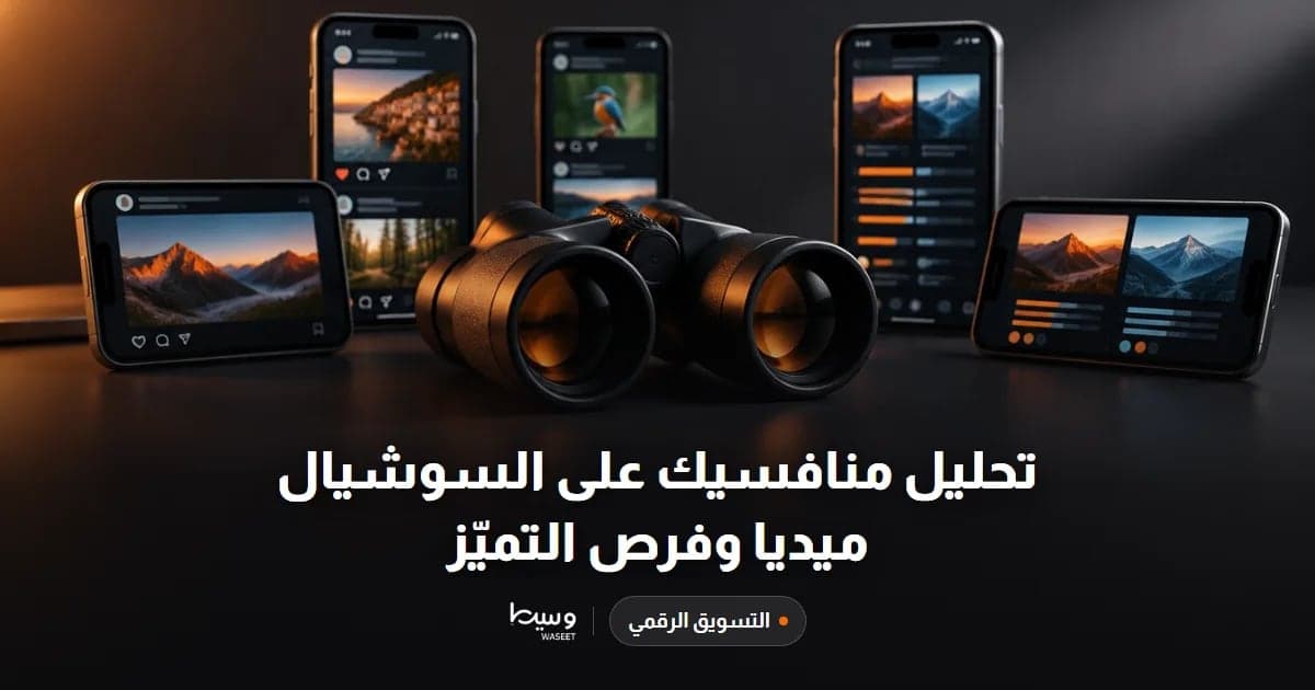 تحليل منافسيك على السوشيال ميديا وفرص التميّز