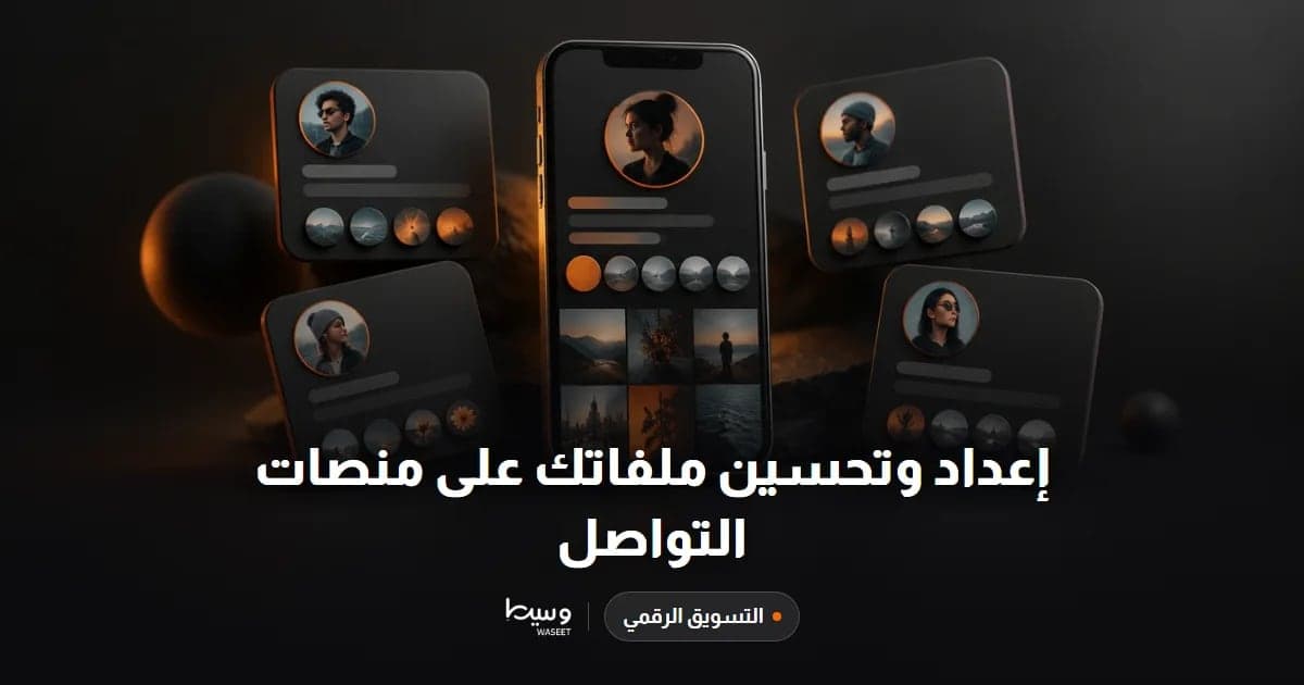 إعداد وتحسين ملفاتك على منصات التواصل